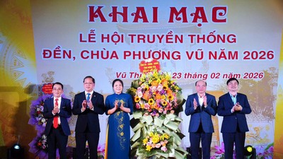 Hưng Yên: Khai mạc Lễ hội Đền - Chùa Phượng Vũ 