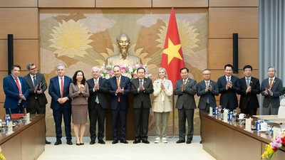 Chủ tịch Quốc hội Trần Thanh Mẫn tiếp Phó Chủ tịch Quốc hội Hy Lạp 