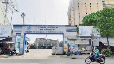 Khu phức hợp thương mại và dịch vụ cao tầng Sân vận động Chi Lăng (Đà Nẵng). Ảnh: Linh Đan 