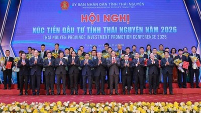 Thái Nguyên đã vươn lên đứng đầu trong thu hút đầu tư nước ngoài 2 tháng đầu năm 2026.