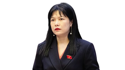 Bà Tạ Thị Yên, Phó chủ nhiệm Ủy ban Công tác đại biểu của Quốc hội, Phó chánh văn phòng Thường trực Văn phòng Hội đồng Bầu cử quốc gia 