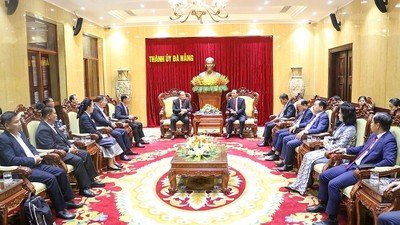 Đà Nẵng tăng cường hợp tác toàn diện với tỉnh Champasak (Lào) trong thời gian qua. Ảnh: T.X