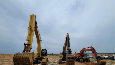 Dự án nhà máy sản xuất vải TST Textile Việt Nam đã được động thổ trên thực địa.