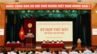 Kỳ họp thứ nhất HĐND TP.HCM khóa XI, nhiệm kỳ 2026 - 2031 sẽ diễn ra vào sáng 30/3, tập trung bầu các chức danh chủ chốt của HĐND và UBND Thành phố nhiệm kỳ mới. Ảnh: Trọng Tín.