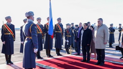 Thủ tướng Phạm Minh Chính bắt đầu thăm chính thức Liên bang Nga 