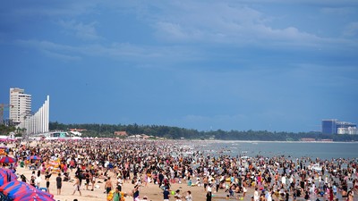 Du lịch biển Vũng Tàu ghi nhận kết quả tăng trưởng ấn tượng. Ảnh: Ánh Dương