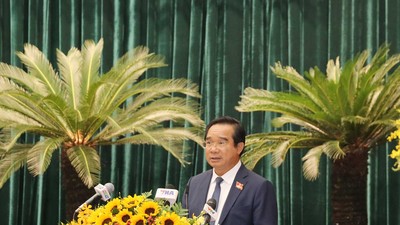 Ông Nguyễn Văn Được tái đắc cử Chủ tịch UBND Thành phố nhiệm kỳ 2026 - 2031. Ảnh: Trọng Tín.