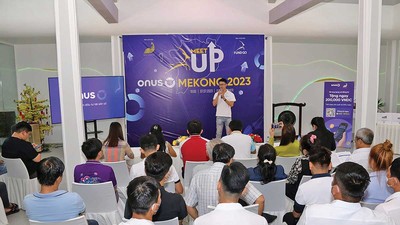 Một buổi kết nối người dùng và đối tác của ví điện tử ONUS tại khu vực Đồng bằng sông Cửu Long