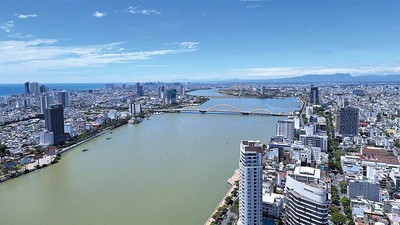 Nếu trước đây, đô thị Đà Nẵng quy hoạch lấy sông Hàn làm điểm lan tỏa, thì với không gian địa lý mới, quy hoạch hướng đến đa cực và đa trung tâm (Ảnh: Hà Minh)