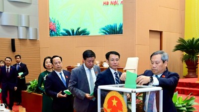 Đồng chí Vũ Đại Thắng tái đắc cử Chủ tịch UBND thành phố Hà Nội nhiệm kỳ 2026-2031.