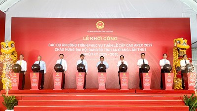 Lễ khởi công các dự án, công trình phục vụ Tuần lễ cấp cao APEC 2027