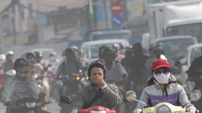 Nhức nhối ô nhiễm không khí tại Hà Nội.