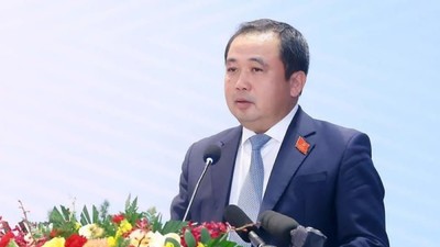 Tân Bí thư Thành ủy Hà Nội Trần Đức Thắng.