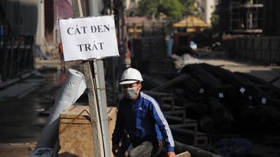 Giá cát tại một số gói thầu đã lên gần 400.000 đồng/m3