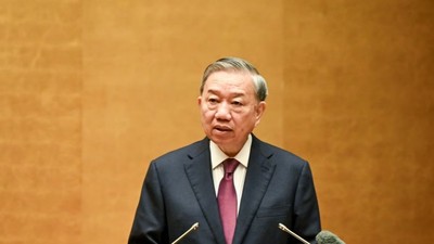 Đồng chí Tổng Bí thư - Chủ tịch nước Tô Lâm phát biểu chỉ đạo Hội nghị. Ảnh: Nhân Dân