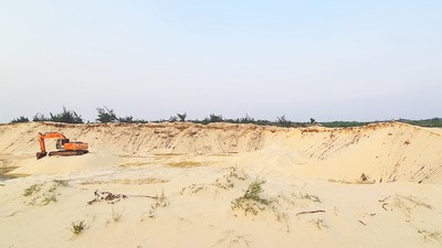 Quảng Trị là địa phương có nguồn trữ lượng cát trắng hết sức dồi dào, bậc nhất cả nước.