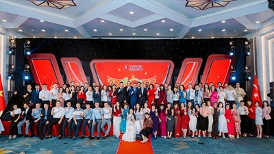 Đại biểu tại lễ kỷ niệm 10 năm Turkish Airlines tại Hà Nội.