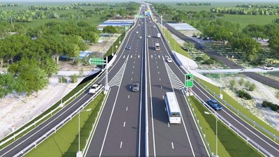 Phối cảnh đường Vành đai 4, TP.HCM. 