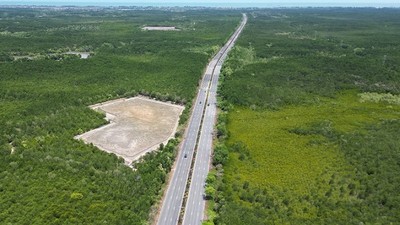 Tuyến đường Rừng Sác hiện đang có 6 làn xe, cho lưu thông 2 chiều. (Ảnh: Lê Toàn)