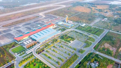 Dự án nằm ở phía Đông Bắc sân bay Vân Đồn.