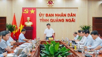 Lãnh đạo UBND tỉnh Quảng Ngãi chỉ đạo tháo gỡ Dự án Khu đô thị công nghiệp Dung Quất.