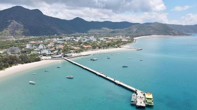 Một góc đặc khu Côn Đảo.