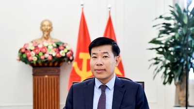 Đồng chí Nguyễn Mạnh Cường, Ủy viên Trung ương Đảng, Phó Bí thư Thường trực Đảng ủy Bộ, Thứ trưởng Bộ Ngoại giao