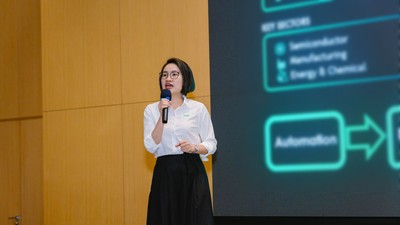 Bà Đoàn Thị Hà, Phó Tổng Giám Đốc Ngành hàng Tự Động Hóa Công Nghiệp Schneider Electric