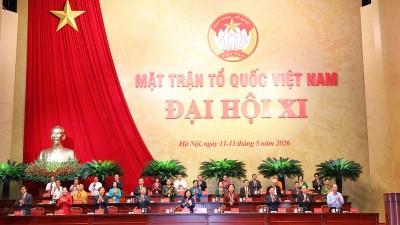 Khai mạc phiên làm việc đầu tiên Đại hội Mặt trận Tổ quốc Việt Nam lần thứ XI 