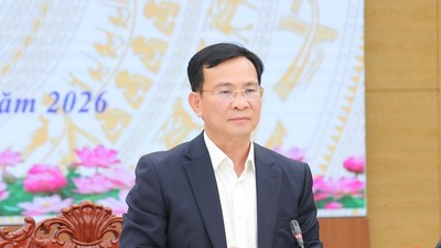 Chủ tịch UBND tỉnh Lâm Đồng đã phê bình nghiêm khắc 10 Chủ tịch UBND xã, phường được giao kế hoạch vốn năm 2026 lớn nhưng chưa giải ngân. Ảnh: Hạ Chúc 