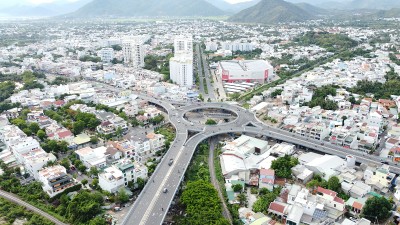 Dự án BT Nút giao thông Ngọc Hội (Nha Trang, tỉnh Khánh Hòa) với vốn đầu tư hơn 1.300 tỉ đồng do Tập đoàn Phúc Sơn làm chủ đầu tư. Ảnh: Linh Đan
