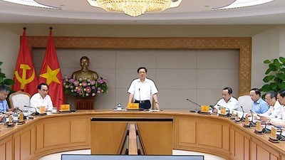 Phó Thủ tướng Hồ Quốc Dũng chủ trì Phiên họp thứ nhất của Tổ công tác của Chính phủ về phát triển công nghệ chiến lược.