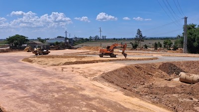 Điểm đầu dự án Đường tránh phía Đông Đông Hà đấu nối với Quốc lộ 1 tại Dốc Miếu.