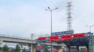 Trạm thu phí Xa lộ Hà Nội - Ảnh: Lê Toàn