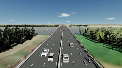 Xây dựng cầu Cửa Đại kết nối tỉnh Vĩnh Long với tỉnh Đồng Tháp vốn gần 4.565 tỷ đồng 