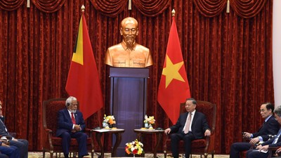 Tổng Bí thư, Chủ tịch nước Tô Lâm tiếp Thủ tướng Timor-Leste 