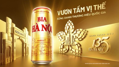 Bia Hà Nội ra mắt phiên bản lon sleek 300ml