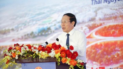 Phó thủ tướng Lê Tiến Châu phát lệnh khởi công Dự án.