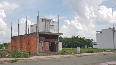 Một góc Khu dân cư Bình Trưng Đông - Cát Lái (Ảnh: Trọng Tín)
