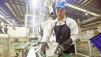 Nhà máy sản xuất thiết bị điều hòa không khí Daikin tại Việt Nam. Ảnh: Đức Thanh 
