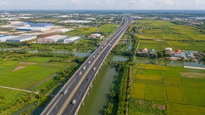 Phối cảnh Dự án đầu tư xây dựng đường Vành đai 5 - Vùng Thủ đô Hà Nội.