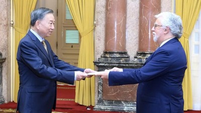 Tổng Bí thư, Chủ tịch nước Tô Lâm tiếp Đại sứ các nước trình Quốc thư 