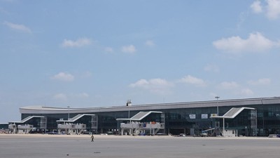Nhà ga hàng khách Cảng hàng không quốc tế Long Thành. (Ảnh: ACV),