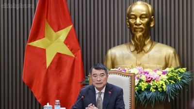 Thủ tướng Chính phủ Lê Minh Hưng có cuộc điện đàm đầu tiên với Thủ tướng Canada Mark Carney - Ảnh: VGP