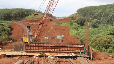 Chủ đầu tư tăng tốc triển khai công việc trên đại công trình nghìn tỷ. Ảnh: Hồng Phong.