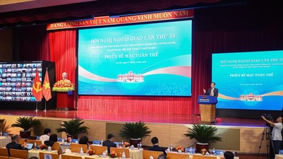 Toàn cảnh phiên bế mạc toàn thể. Ảnh: BND.