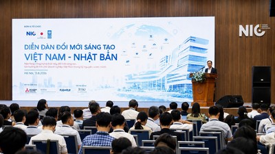 Toàn cảnh diễn đàn đổi mới sáng tạo Việt Nam - Nhật Bản.