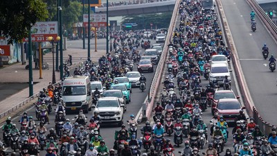 TP.HCM có khoảng 11,5 triệu xe mô tô, xe gắn máy và khoảng 1,2 triệu ô tô các loại.