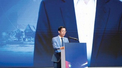 Ông Đặng Tài An Trang, Phó tổng giám đốc Sở Giao dịch chứng khoán Việt Nam 