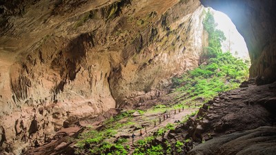 Phong Nha- Kẻ Bàng được mệnh danh là "Vương quốc hang động thế giới". Ảnh (nguồn): VQG Phong Nha- Kẻ Bàng
